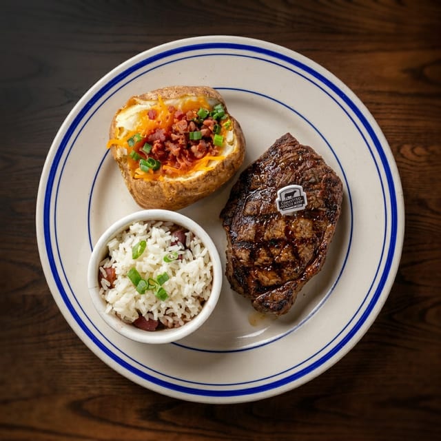 Lunch 10oz Sirloin.