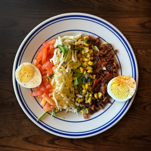 Side Cajun Cobb Salad.