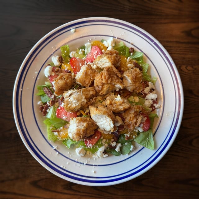 Fried Chicken Salad.