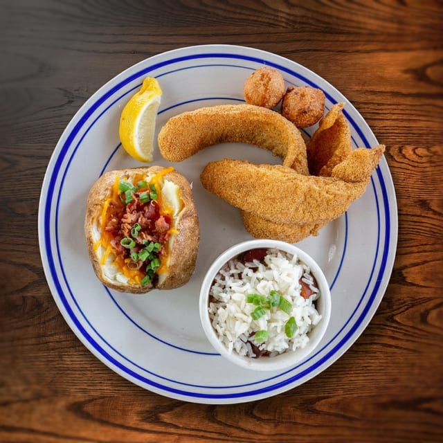 3 Piece Lunch Catfish.