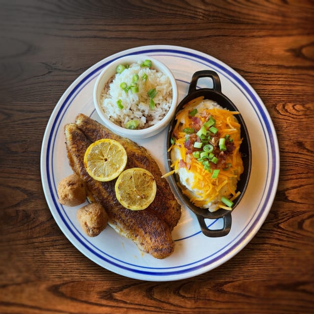 Blackened Catfish.