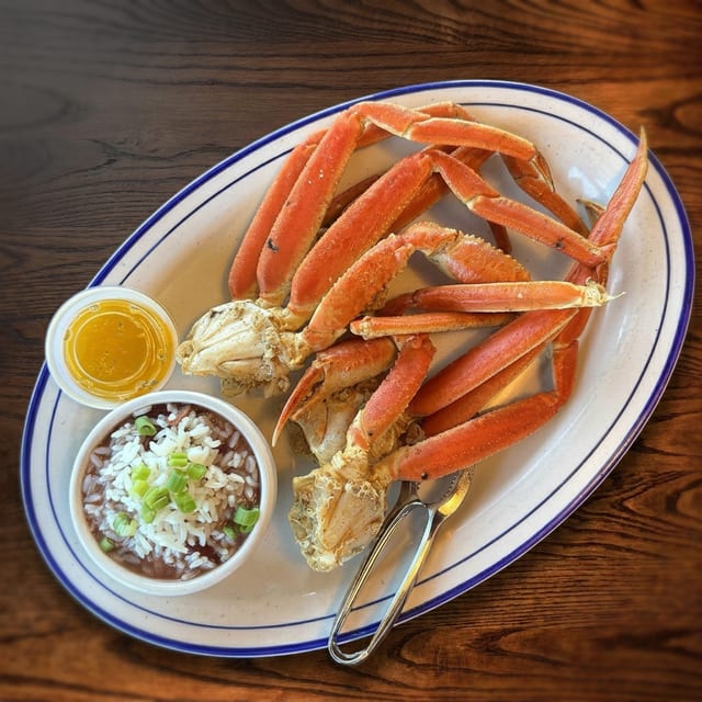 Crab Leg Meal.