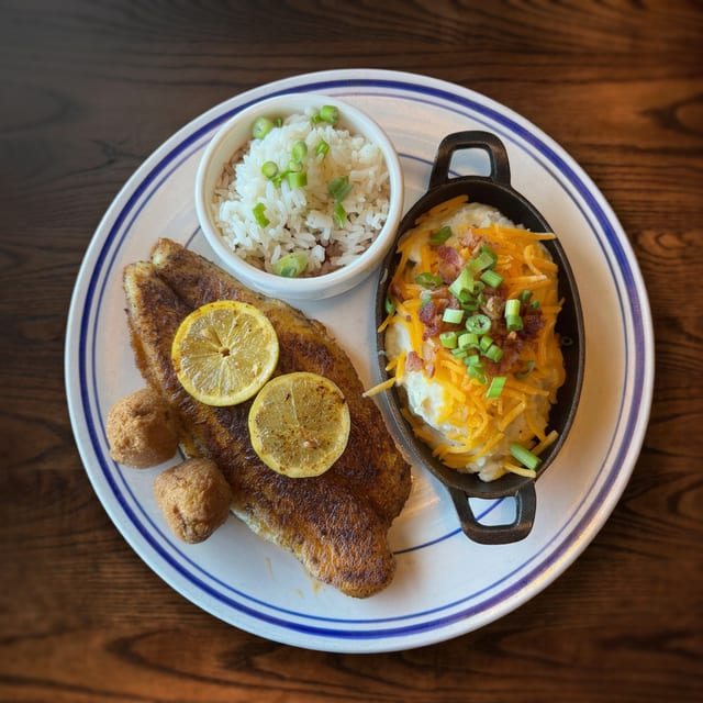 Grilled Catfish.