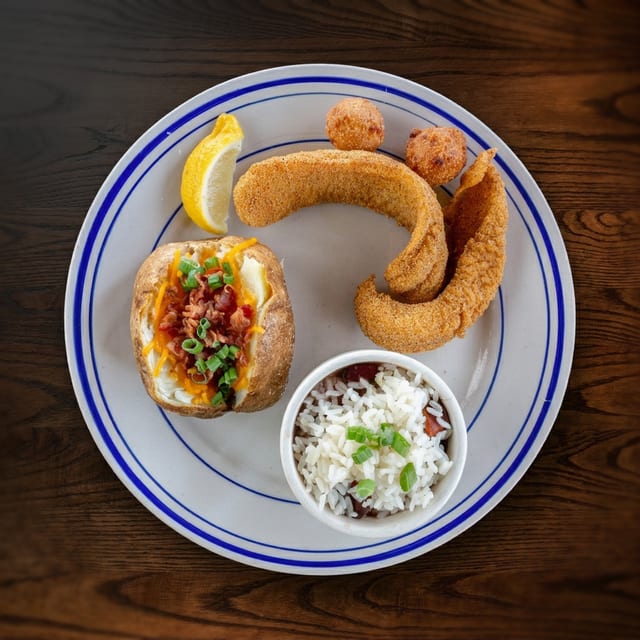 2 Piece Lunch Catfish.