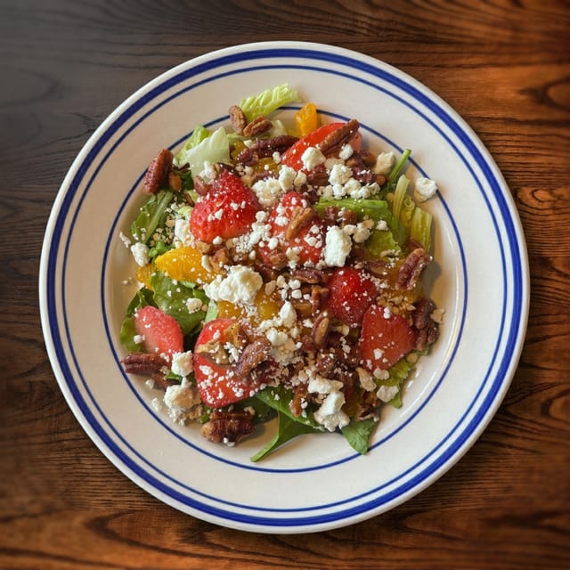 Side Strawberry Salad.