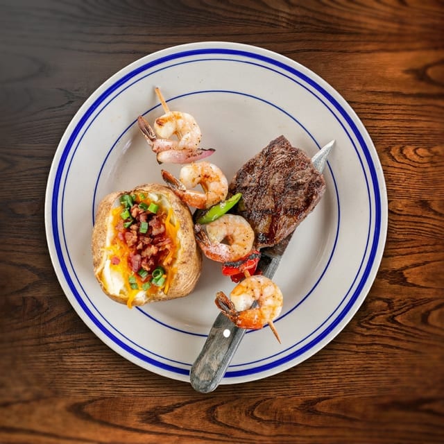 Lunch Surf and Turf.