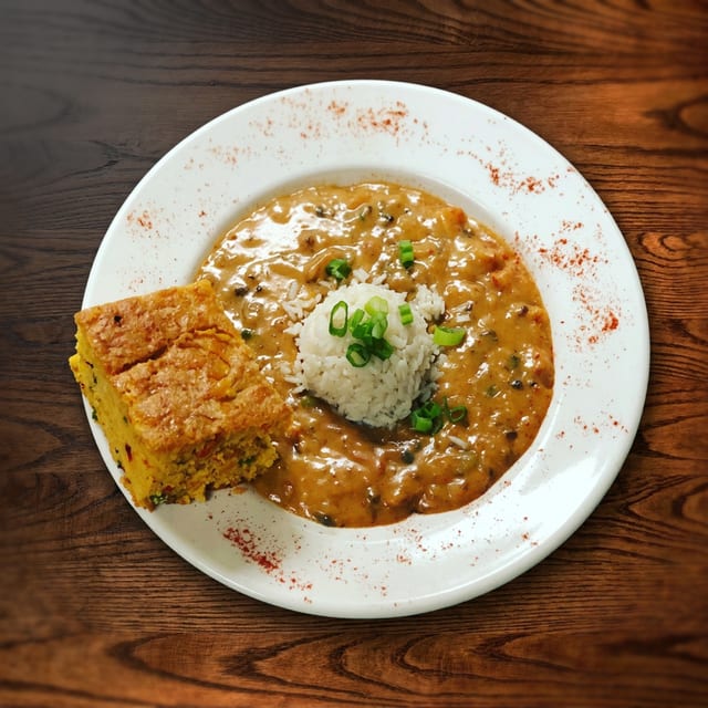 Lunch Crawfish Etouffee.