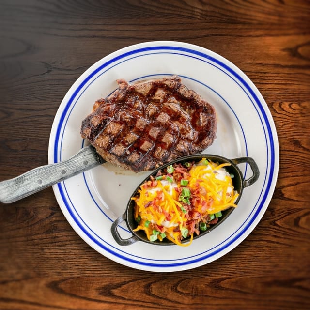 Lunch 12oz Ribeye.