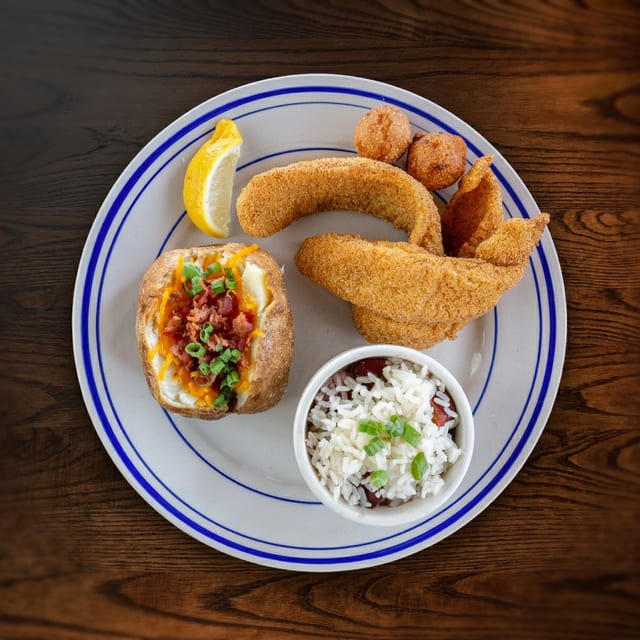 3 Piece Lunch Catfish.