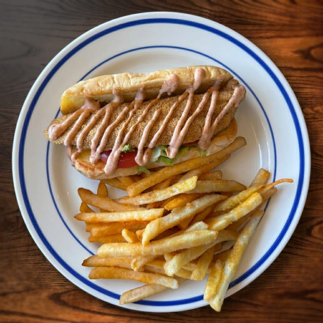 Catfish Po Boy.