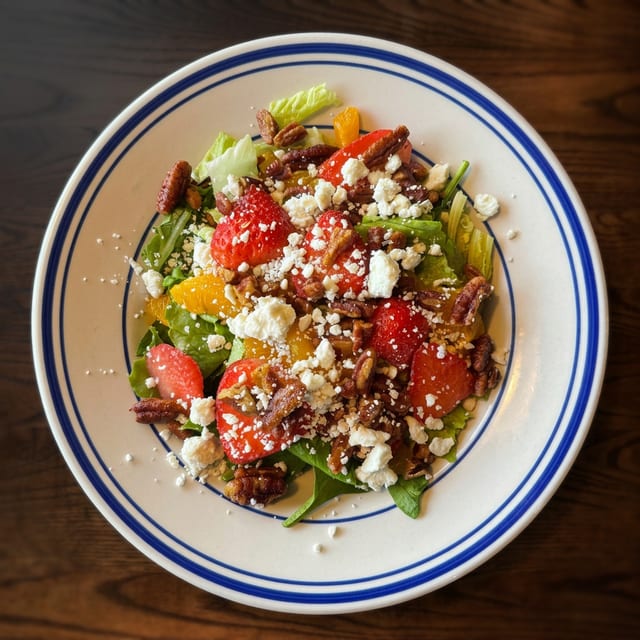 Side Strawberry Salad.