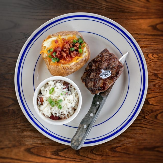 6oz Sirloin.