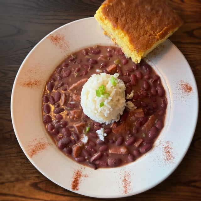 Bowl of Red Beans and Rice.