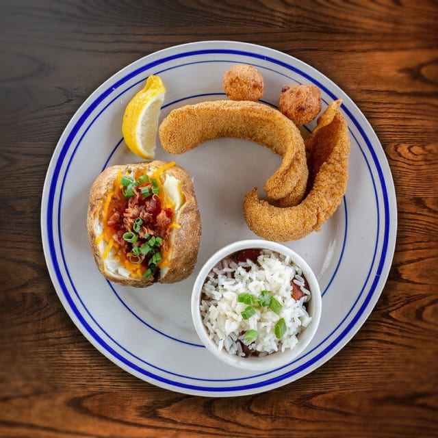 2 Piece Lunch Catfish.