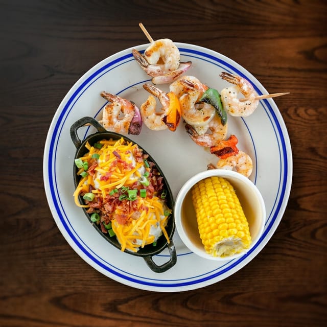Shrimp Skewers.