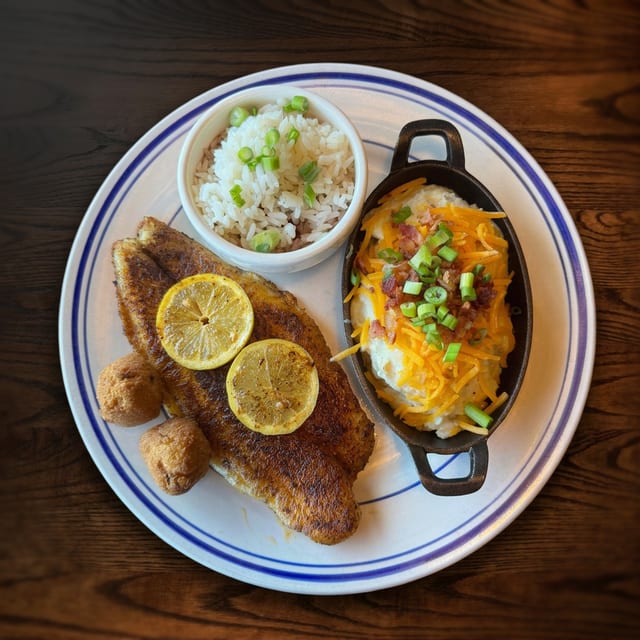 Blackened Catfish.