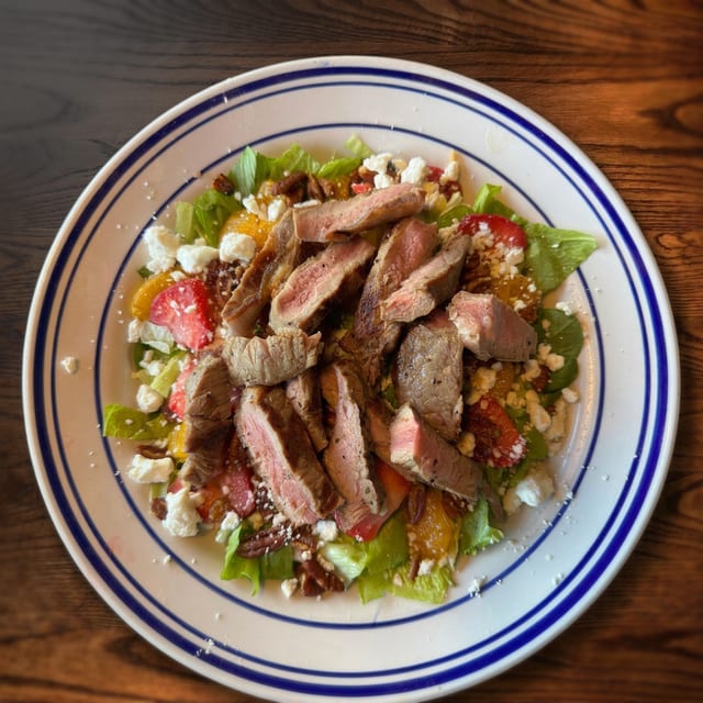 Steak Tip Strawberry Salad.