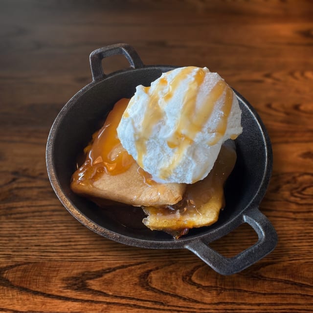 Peach Cobbler.