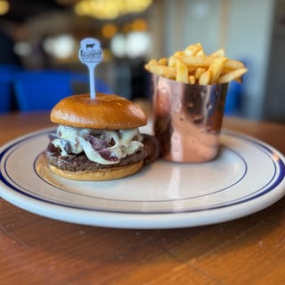 Mushroom Swiss Burger