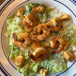 Blackened Shrimp Caesar Salad