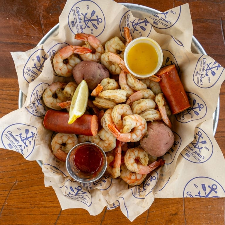 Savor our shrimp specialties