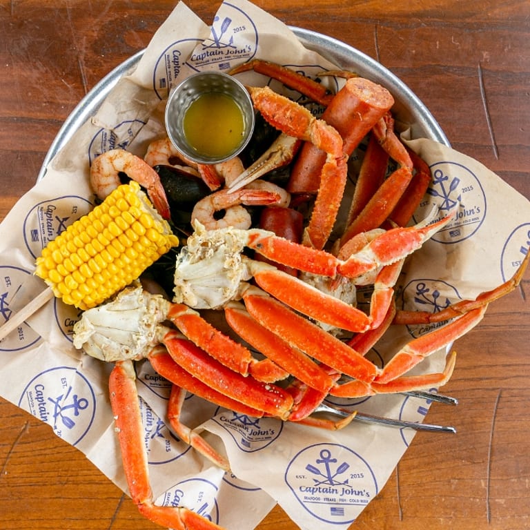 Juicy Ribeye Steaks and Seafood Delights